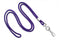 Purple Round 1-8" Lanyard Swivel Hook - All Things Identification