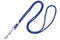 Royal Blue Silver Metallic Lanyard - All Things Identification