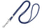 Navy Blue Silver Metallic Lanyard - All Things Identification