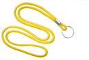 Yellow 1-8" Lanyard  Key Ring - All Things Identification