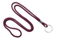 Maroon 1-8" Lanyard  Key Ring - All Things Identification