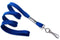 Royal Blue 3-8" Flat Woven Lanyard Swivel Hook - All Things Identification