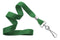 Green 5-8" Flat Woven Lanyard Swivel Hook - All Things Identification