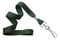Forest Green 5-8" Flat Woven Lanyard Swivel Hook - All Things Identification