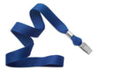 Royal Blue 5-8" Lanyard Bulldog Clip - All Things Identification