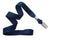 Navy Blue 5-8" Lanyard Bulldog Clip - All Things Identification