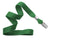 Green 5-8" Lanyard Bulldog Clip - All Things Identification