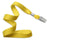 Yellow 5-8" Lanyard Bulldog Clip - All Things Identification