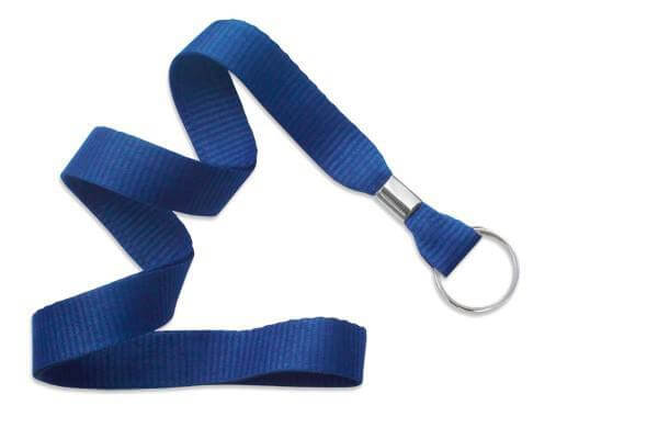 Royal Blue 5-8" Lanyard Split Ring - All Things Identification