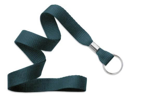 Teal 5-8" Lanyard Split Ring - All Things Identification
