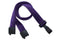 Purple Recycled Pet 5-8" Flat Lanyard Plastic Hook - All Things Identification