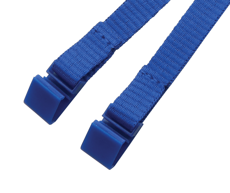 Double Clip Event Lanyards with Plastic Clips