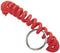 Red Plastic Wrist Coil with Key Ring Qty 500 2140-6306 - All Things Identification