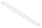 6” (153mm)  Flexible Plastic Loop Strap Qty 500 2410-2008 - All Things Identification