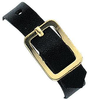 6” (153mm) Genuine Leather Luggage Strap  Qty 500 2420-1041 - All Things Identification