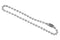 5” Nickel-Plated Steel Ball Chain Qty 1000 2450-1090 - All Things Identification