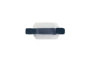 Clear Vinyl Horizontal Arm Band Badge Holder with Blue Strap 3.375" x 2.375" 504-AR1B - All Things Identification