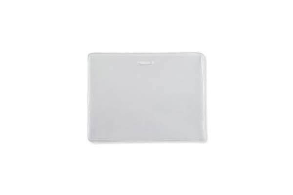 Clear Vinyl Horizontal Anti-Print Transfer Proximity Card Holder, 3.63" x 2.5" 504-CHSJ - All Things Identification