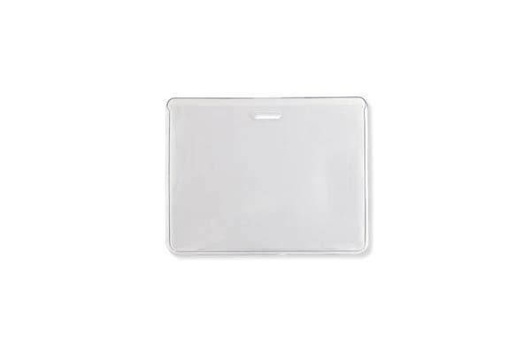 Heavy-Duty Vinyl Horizontal Anti-Print Transfer Proximity Card Holder, 3.63" x 2.5" 504-CHSTJ - All Things Identification