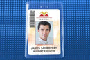 Clear Vinyl Vertical S-Series Proximity Card Holder, 3" x 4.5" 504-FS - All Things Identification
