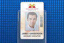 Clear Vinyl Vertical S-Series Anti-Print Transfer Proximity Card Holder, 2.3" x 4.25" 504-NCSJ - All Things Identification