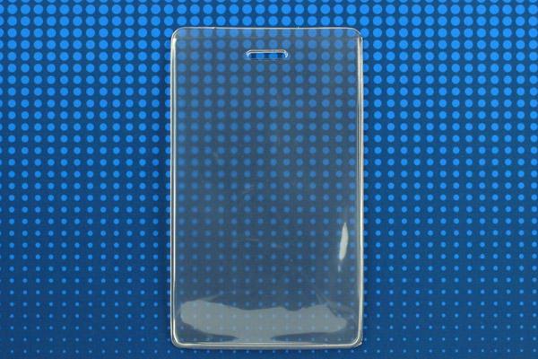 Clear Vinyl Vertical S-Series Anti-Print Transfer Proximity Card Holder, 2.3" x 4.25" 504-NCSJ - All Things Identification