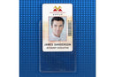 Heavy-Duty Vinyl Vertical Anti-Print Transfer Proximity Card Holder 2.25" x 3" 504-QSTJ - All Things Identification