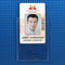Heavy-Duty Vinyl Vertical Anti-Print Transfer Proximity Card Holder 2.25" x 3" 504-QSTJ - All Things Identification