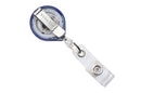 Royal Blue Classic Mini-Bak Badge Holder Reel Id With Strap And Slide Clip - 25 - All Things Identification