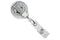 White Mini-Bak Badge Reel with Strap and Slide Clip - 25 - All Things Identification