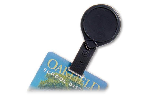 Black Twist-Free Mini-Bak Reel, Slide Clip - 25 - All Things Identification