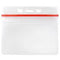 Sealable Badge Holder Horizontal Anti-Print Transfer - 3.63" x 2.5" 506-Z - All Things Identification