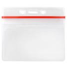 Sealable Badge Holder Horizontal Anti-Print Transfer - 3.63" x 2.5" 506-Z - All Things Identification