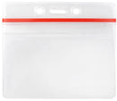 Sealable Badge Holder Horizontal Anti-Print Transfer - 3.63" x 2.5" 506-Z - All Things Identification