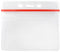 Sealable Badge Holder Horizontal Anti-Print Transfer - 3.63" x 2.5" 506-Z - All Things Identification