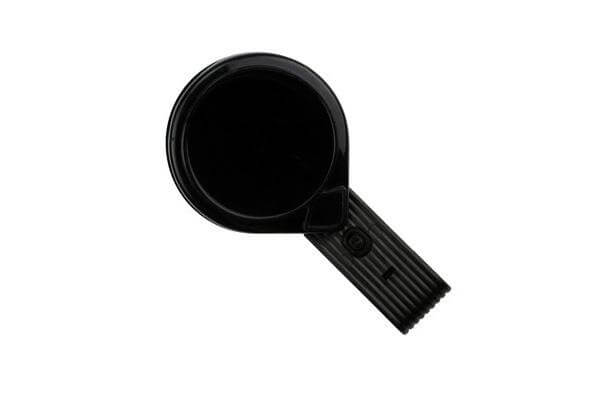 Black Twist-Free Mini-Bak Reel With Swivel Clip - 25 - All Things Identification