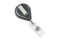 Dark Gray Premium Badge Reel With Strap And Slide Clip - 25 - All Things Identification