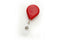 Red Premium Badge Reel With Strap And Slide Clip - 25 - All Things Identification