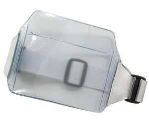 Baumgartens Arm Badge Holder - Horizontal - 24 Badge Holders - All Things Identification