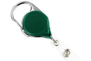 Green Carabiner Badge Reel w/ Strap - 25 - All Things Identification