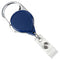 Royal Blue Carabiner Badge Reel With Strap - 25 - All Things Identification