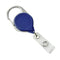 Royal Blue Carabiner Badge Reel with Strap and Clip - 25 - All Things Identification