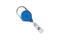 Royal Blue Translucent Carabiner Reel With Strap - 25 - All Things Identification