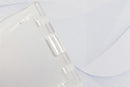 Clear Rigid Hard Plastic Horizontal Locking 2-Card Holder 3.375" x 2.13" 706-LT1 - All Things Identification