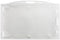 Clear Rigid Hard Plastic Horizontal Locking 2-Card Holder 3.375" x 2.13" 706-LT1 - All Things Identification