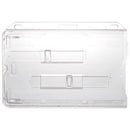 Rigid Plastic Horizontal 2-Card Dispenser with Slide Ejectors 3.58" x 2.46" 736-T2 - All Things Identification