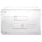 Rigid Plastic Horizontal 2-Card Dispenser with Slide Ejectors 3.58" x 2.46" 736-T2 - All Things Identification