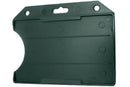 Forest Rigid Plastic Horizontal Open-Face Card Holder, 2.13" x 3.38" 806-T2-FRST - All Things Identification