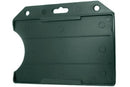 Forest Rigid Plastic Horizontal Open-Face Card Holder, 2.13" x 3.38" 806-T2-FRST - All Things Identification