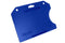 Blue Rigid Hard Plastic Horizontal Open-Face Card Holder, 2.13" x 3.38" 806-T2-RBLU - All Things Identification